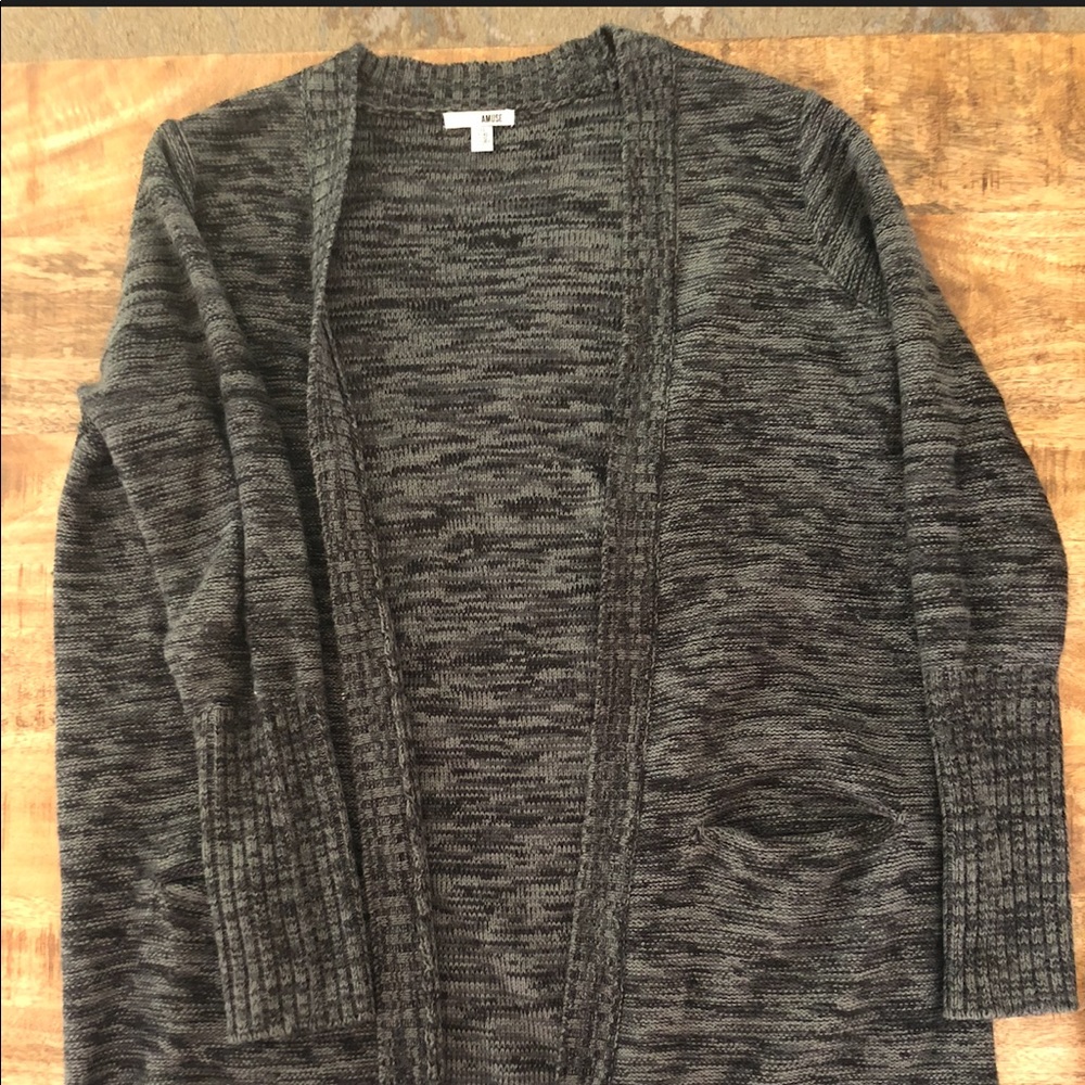 Amuse Society Long Cardigan Sweater